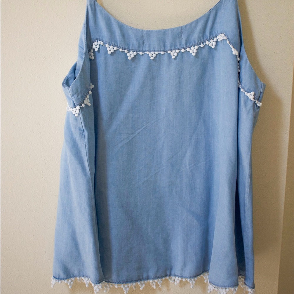 Fun Blue Summer Tanktop! - Picture 3 of 4